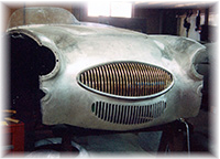 fit new grill 100S Healey